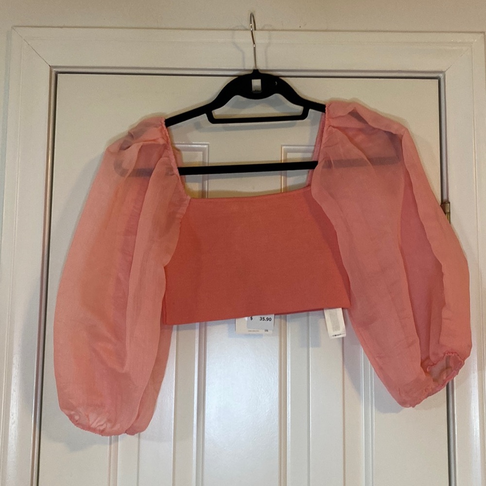 Zara crop top.  Brand new with tags.